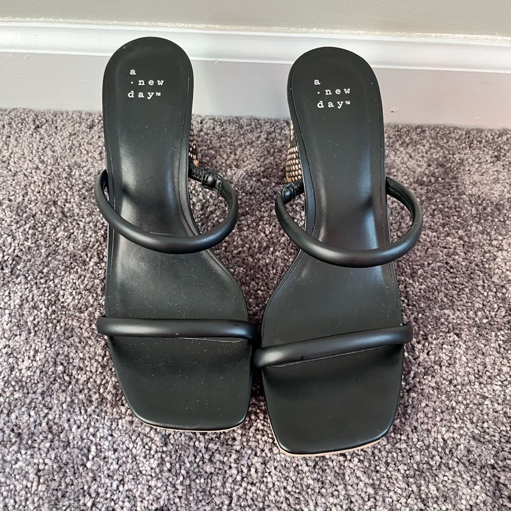 Cass Square Toe Heel from A New Day (Target)